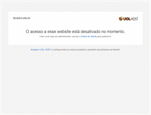 Tablet Screenshot of facastro.edu.br